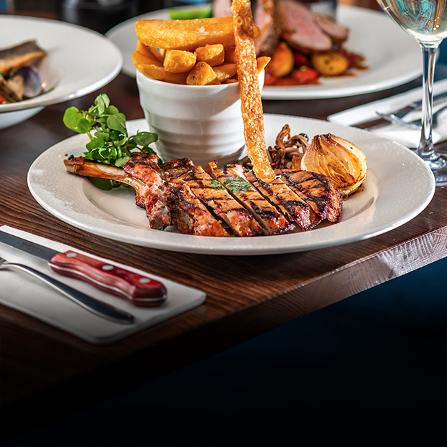 A La Carte menu at The Deer Park