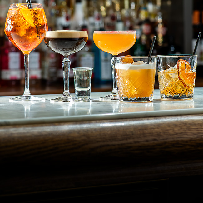 Wine & Drinks menu at The Deer Park