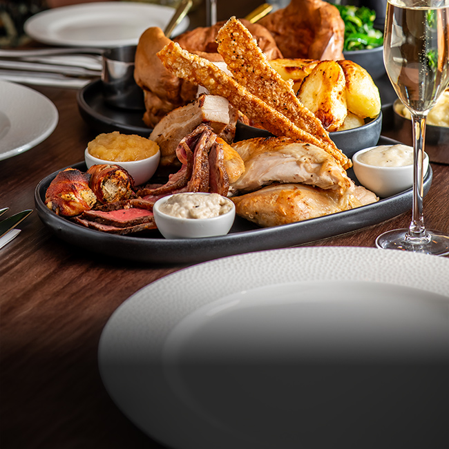 Sunday menu at The Deer Park