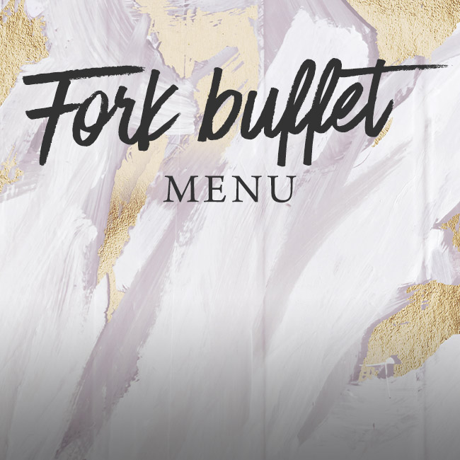 Fork buffet menu at The Deer Park